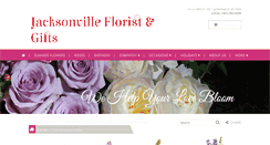 Desktop Screenshot of jacksonvilleflorist.com